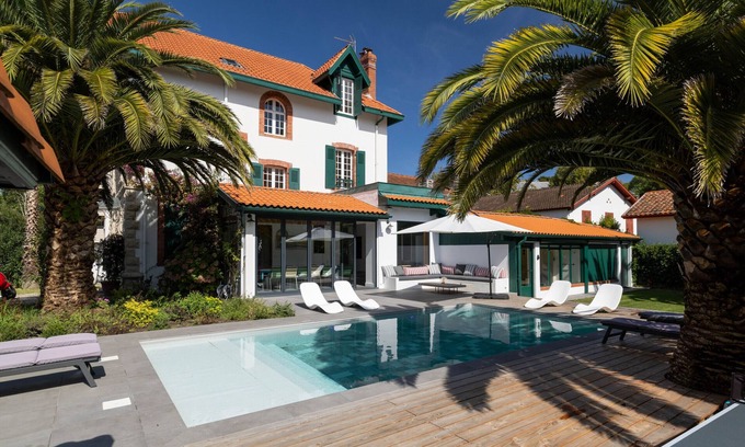 Biarritz House | EMERAUDE - Villa with pool, Biarritz