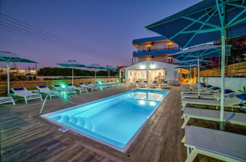Malevizi Apartment | Emi Seaside: Oceanfront Bliss with Private Beach Access