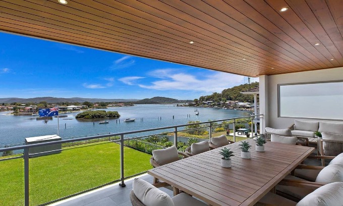 Daleys Point House | Experience EMPIRE: Majestic Home on Pristine Waterfront
