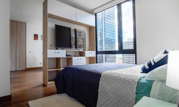 La Candelaria Apartment | Discover Bogotá: Apartment with Pool and Pet-Friendly Amenities