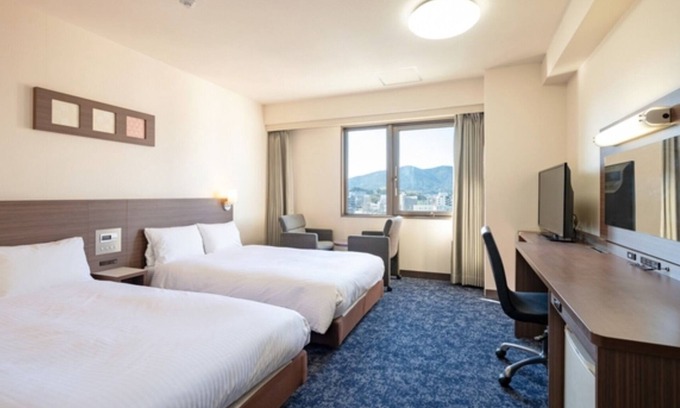 Ise Hotel | Comfortable Twin Nonsmoking Room in Ise Mie with Breakfast