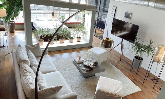 Arts District Apartment | Modern Loft Retreat in the Arts District with Pool & Spa