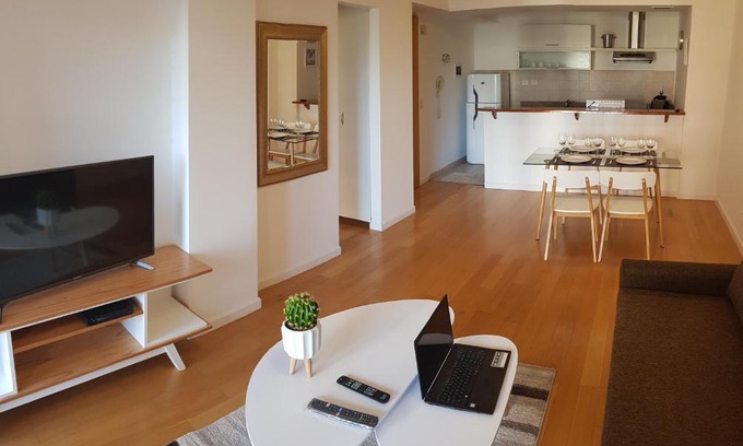 Vicente Lopez Apartment | Stylish Apartment with Covered Parking & Pool Amenities