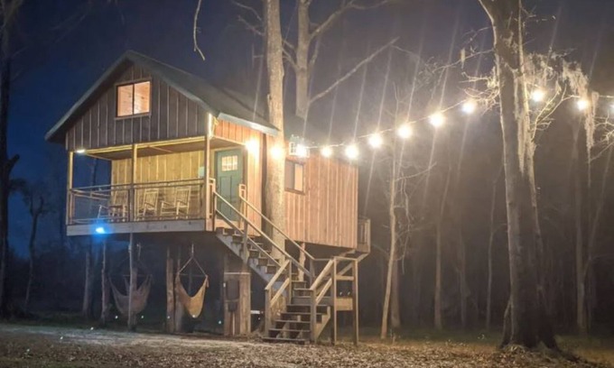 Letohatchee Cabin | Unforgettable Enchanted Perch Tree House - Guest Rated 10/10