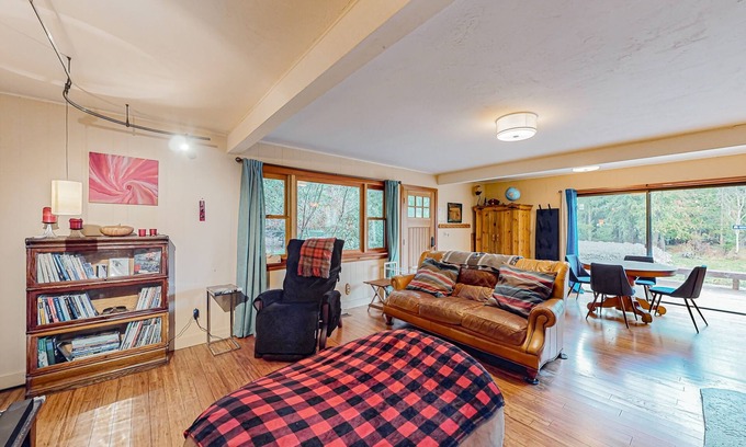 Sandpoint House | Pet-Friendly Alpine Retreat with Hot Tub and Scenic Views