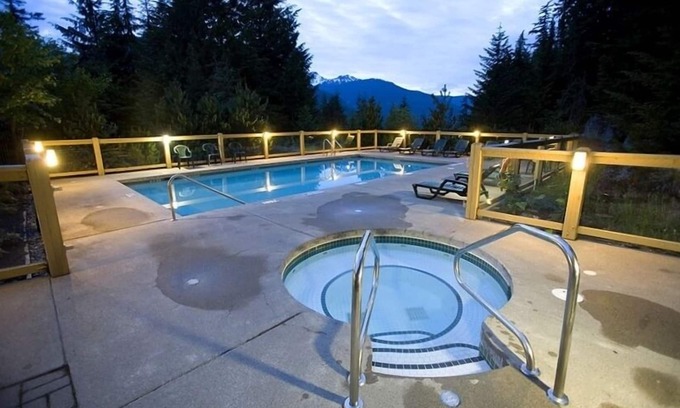 Nordic Estates Condo | Mountain Lodge Retreat with Pool, Hot Tub & Ski Access