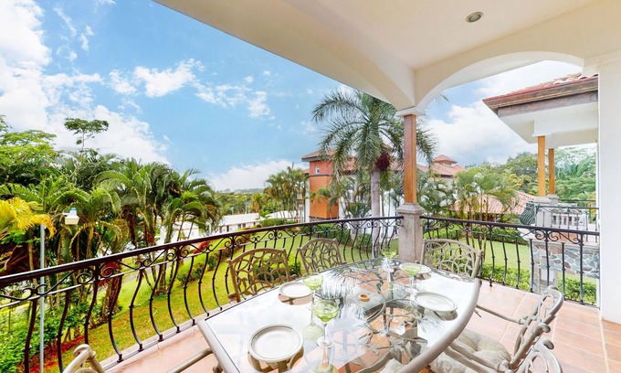 Esterillos Este Condo | Enchanting & tropical escape with pool, spacious balcony, W/D, & amazing views