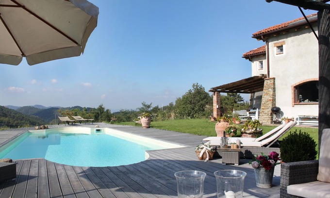 Mornese Villa | Enchanting Villa with Private Pool and Ocean View
