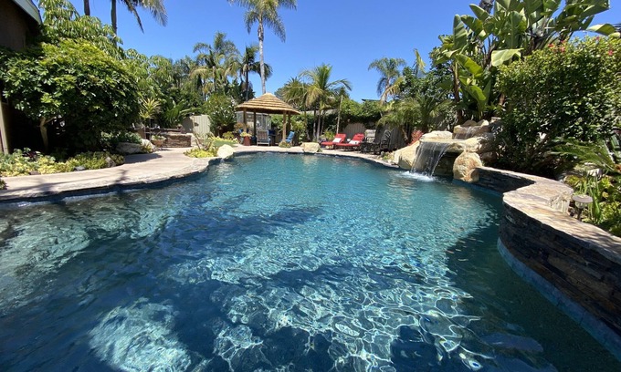 Leucadia House | Relaxing Encinitas Beach House with Private Pool & Spa