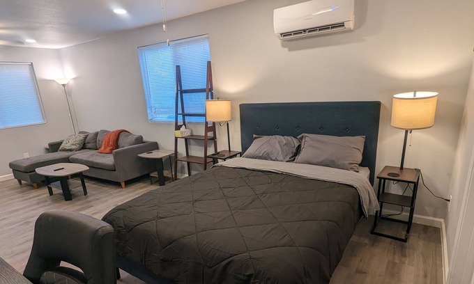 Austin Apartment | Enjoy a stylish experience at this centrally-located studio.