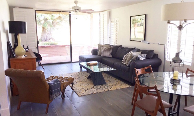 Rancho Mirage Condo | Discover a Desert Oasis with Pools, Golf & Spa Amenities