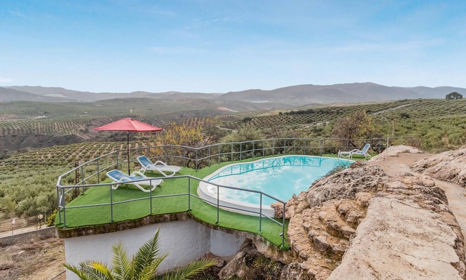 Priego de Cordoba House | Experience Breathtaking Countryside Views with Private Pool