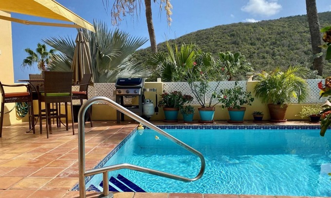 Teagues Bay Villa | Enjoy Ocean Views and the Private Pool at this 2 Bedroom Villa Madeleine Gem