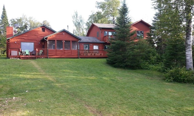 Grand Marais Cabin | Experience Breathtaking Views of Devil Track Lake, MN