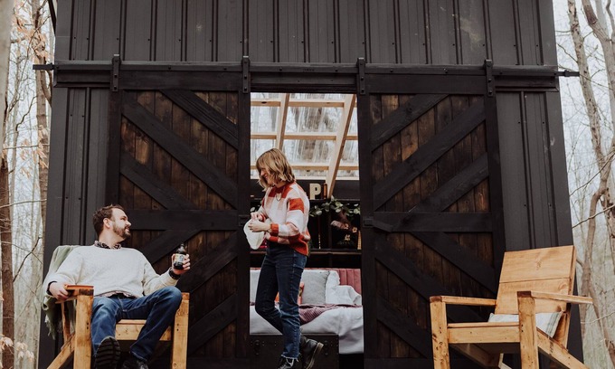 Fennville RV Rental | Experience Cozy Elegance in a Picturesque Woodland Retreat