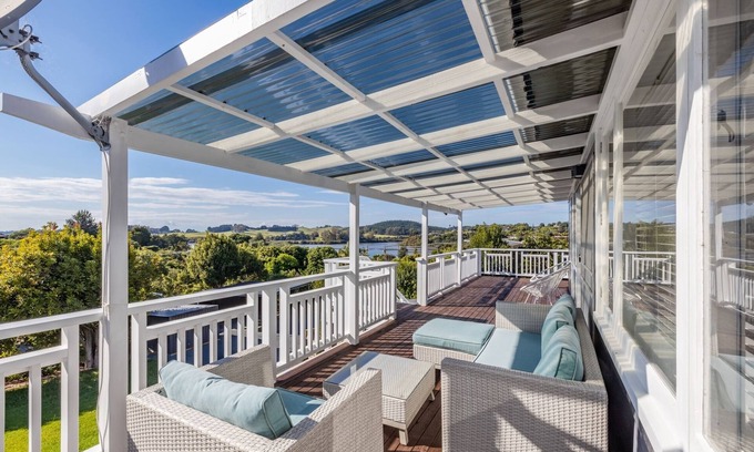 Kerikeri House | Scenic Getaway at Kerikeri Holiday Home with Great Amenities