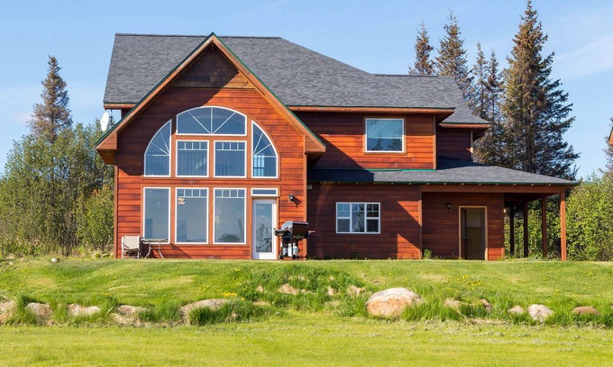 Fritz Creek House | Captivating Views of Kachemak Bay and Glaciers Await You