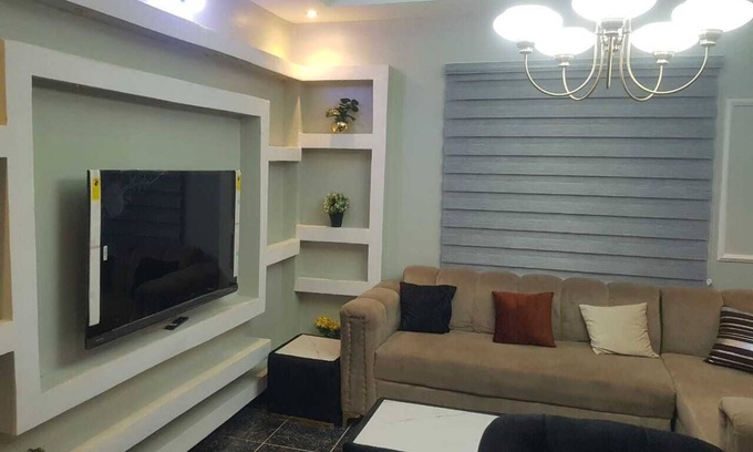 Ikeja Apartment | Experience a Unique 1-Bed Apartment with Spa & Hot Tub