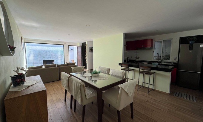 Naucalpan Apartment | Enjoyable apartment with safe parking, laundry room & office 15min from Polanco