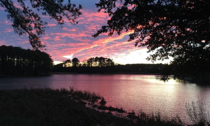 Norfolk House | Relax by the Water: Cottage on the Creek with Ocean View