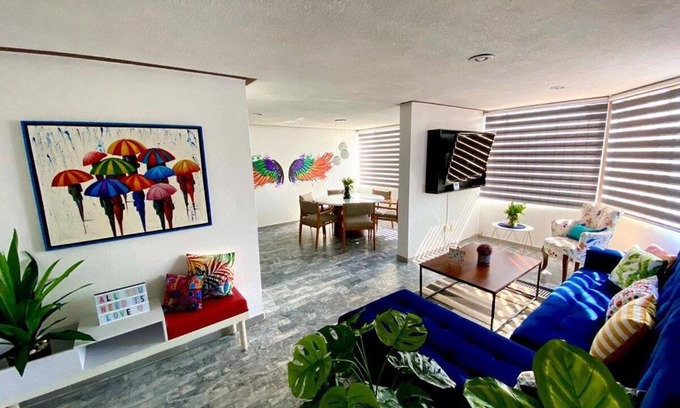 Zapopan Apartment | Enorme: Premier Expo Zone Stay with Pet-Friendly Benefits