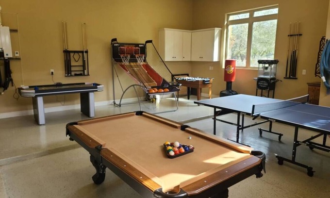 Paleface Park House | Spacious Entertainment Home with Pool & Game Room for 17