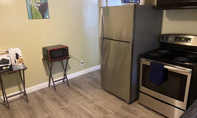 Covington House | Convenient Covington Getaway with Kitchen & Family Options