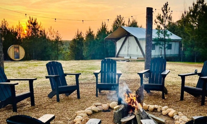 Cadiz RV Rental | Entire Glamping Campground, 8 Luxury Safari Tents