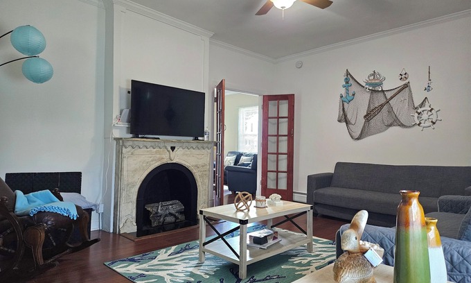 Long Branch House | Cozy Oceanfront Home in Long Branch with Pool & Spa