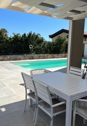 Syracuse Apartment | Elegant Epipoli Villa with Pool & Oceanfront Views