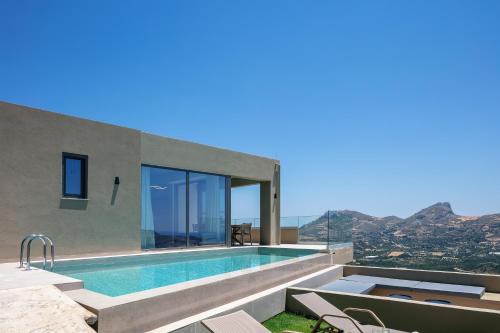 Agios Vasileios Villa | Discover Epsilon Villa: Private Pool & Oceanfront Views