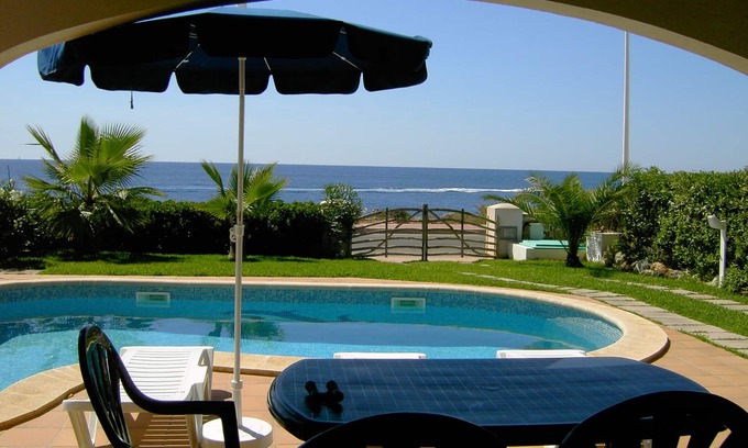 Cala'n Bosch Villa | Prime Location Menorca - Beachfront Villa with Pool & Ocean View