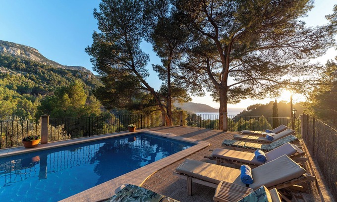 Soller House | Es Carritx, 4 bedrooms, 4bathrooms, swimming pool, sea view, A/C, Fiber