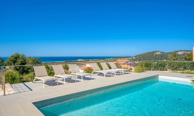 Sant Jaume Mediterrani Villa | Modern Villa with Oceanfront Views Near Son Bou Beach