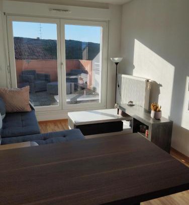 Horbourg-Wihr Apartment | Escapade cosy dans T2 lumineux, proche Colmar