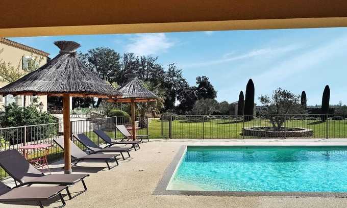 Aureille House | Tranquil Villa Getaway in Landscaped Gardens of Alpilles