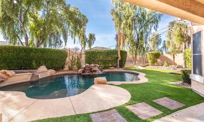Pecos Park House | Ideal Family Getaway with Private Pool and Ocean Views