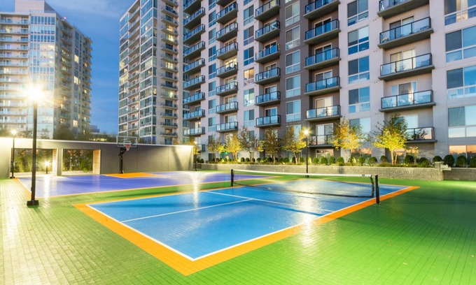 Stamford Apartment | Ocean View Escape with Pool & Family-Friendly Amenities