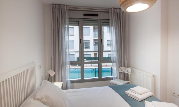 Posada de Llanes Apartment | Discover Esguil: Poolside Retreat Just 3 km from Beach