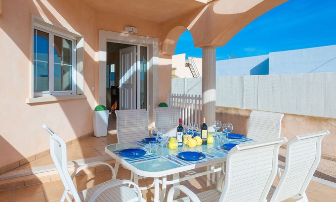 Sa Rapita House | ESPAIOSA House with Terrace & Ocean View in Sa Rapita