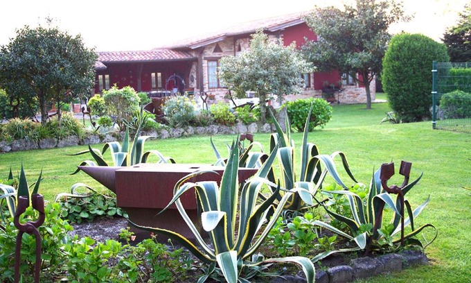 Galizano House | Beautiful Country Home with Pool and Lush Garden Retreat