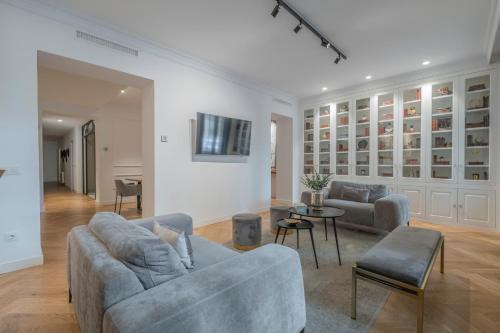 Milla de Oro Apartment | Elegant Madrid Apartment in the Golden Mile with Family Perks