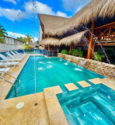 Covenas Apartment | Cozy Cabañas with Ocean Views and Private Beach Access