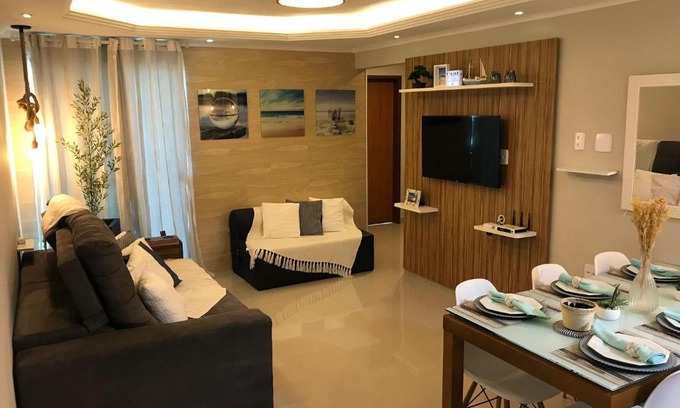 Baixo Grande Apartment | Modern Oceanfront Apartment with Private Club Access
