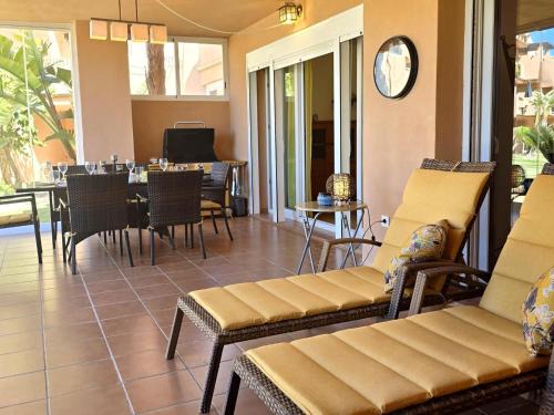 Los Martinez Apartment | Espliego Pool View Apartment with Oceanfront Amenities