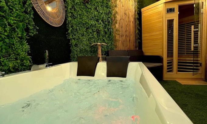 Mulhouse Apartment | Esprit Coco: Unique Retreat with Spa and Hot Tub Experience