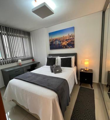 Goiania Apartment | Pet-Friendly Iflat Essenciale Style 1501 with Ocean Views