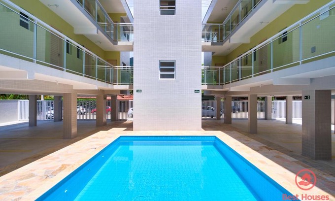 Santa Rita Apartment | Discover Estúdios 3 Praias with Pool & Ocean View