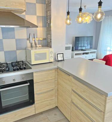 Sant Blai Apartment | Charming Oceanfront Retreat: Estación Tren Reformado