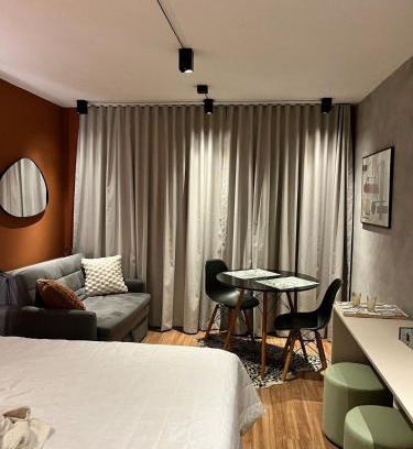 Sao Benedito Apartment | Modern Studio in Prime Location with Pool & Hot Tub